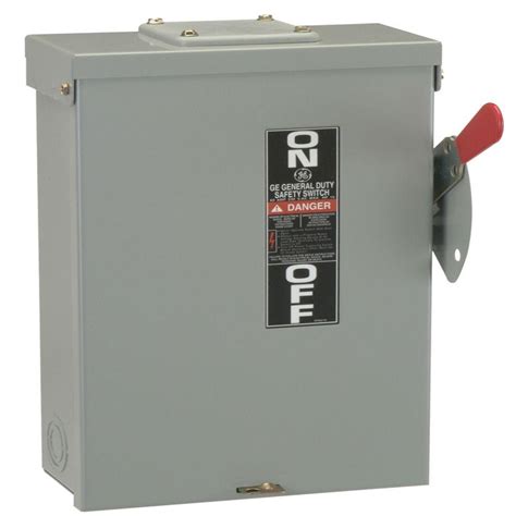 electrical disconnect switch box